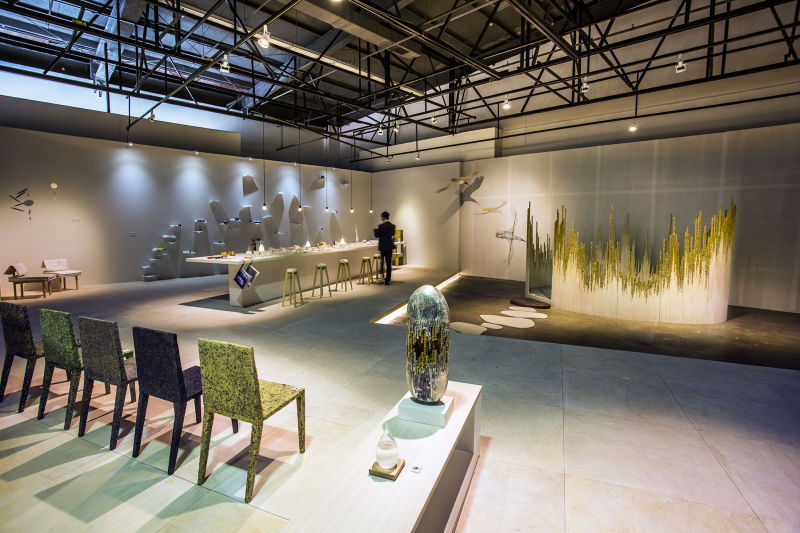 日本馆展馆偏重于可持续发展以及生活丰富性和趣味性的展示。